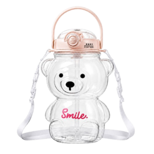Large Capacity Bear Straw Cup